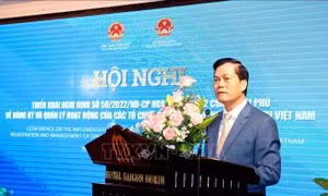Tạo điều kiện thuận lợi cho hoạt động của các tổ chức phi chính phủ nước ngoài 