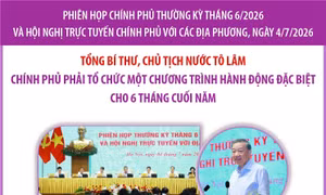 Chính phủ phải tổ chức một chương trình hành động đặc biệt cho 6 tháng cuối năm