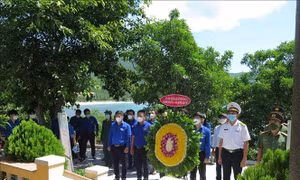 Tôn tạo cảnh quan di tích Điểm lưu niệm Tàu C235