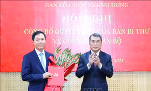 Ban Tổ chức Trung ương tổ chức Hội nghị công bố quyết định của Ban Bí thư về công tác cán bộ