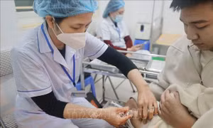 Tỷ lệ tiêm chủng bệnh sởi ở Hà Nội mới đạt 66%
