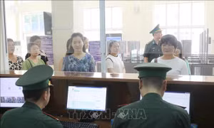 Chính thức khôi phục hoạt động xuất nhập cảnh tại lối thông quan Tân Thanh - Pò Chài 