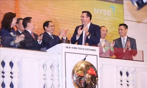 Thủ tướng rung chuông khai mạc phiên giao dịch tại Sàn chứng khoán New York