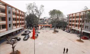 Đưa vào sử dụng Trường Trung học phổ thông Trương Định, chấm dứt nỗi lo mất an toàn khi đến trường