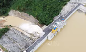 Hồ Sông Chò 1 phát huy hiệu quả đa mục tiêu tưới tiêu, cấp nước, giảm lũ