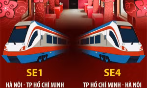 Hai 'Chuyến tàu Xuân' vào đêm giao thừa Ất Tỵ 2025