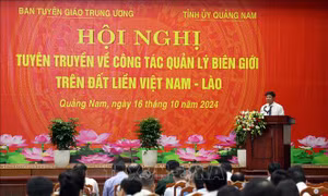 Phối hợp tuyên truyền, quản lý biên giới trên đất liền Việt Nam - Lào