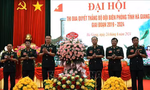 Xây dựng Bộ đội Biên phòng Hà Giang vững mạnh toàn diện