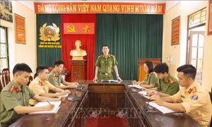 Người cán bộ công an học và làm theo Bác từ những việc nhỏ 
