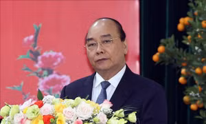 Thủ tướng Nguyễn Xuân Phúc thăm, chúc Tết các đơn vị Công an nhân dân