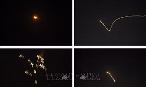Israel tấn công một số vị trí quân sự ở miền Nam Syria