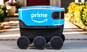 Amazon thử nghiệm dịch vụ giao hàng bằng người máy