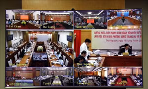 Đẩy mạnh giải ngân vốn đầu tư công tại các tỉnh Trung du miền núi Bắc Bộ