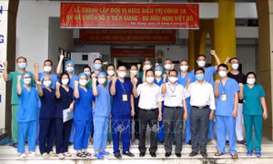 Tiền Giang thành lập đơn vị Hồi sức cấp cứu điều trị COVID-19 