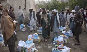 Afghanistan tiếp nhận thêm 32 triệu USD viện trợ nhân đạo