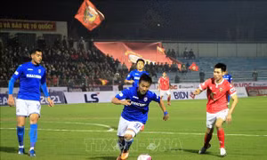Chủ nhà Than Quảng Ninh thắng Thành phố Hồ Chí Minh với tỷ số 2-0