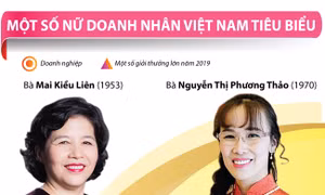 Một số nữ doanh nhân Việt Nam tiêu biểu