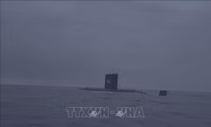 Triều Tiên hạ thủy tàu ngầm tấn công hạt nhân chiến thuật mới