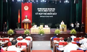 Ông Lê Duy Thành được bầu giữ chức Phó Bí thư Tỉnh ủy Vĩnh Phúc