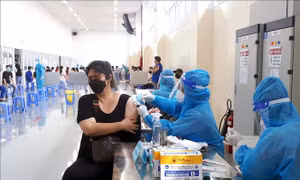 Người lao động ở Quận 7 và huyện Củ Chi được đi làm nếu có 'thẻ xanh', 'thẻ vàng'