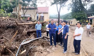 Hỗ trợ người dân bị ảnh hưởng của mưa lũ, sạt lở đất tại Sơn La