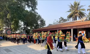 Gìn giữ, phát huy giá trị Di sản Văn hóa phi vật thể Lễ hội đền Đông Cuông
