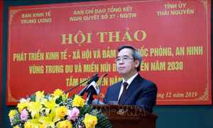 Bàn giải pháp phát triển bền vững vùng trung du và miền núi Bắc Bộ đến năm 2030, tầm nhìn đến năm 2045