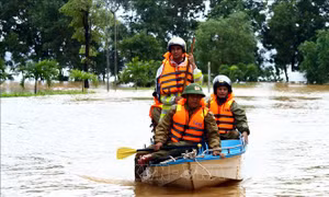 Công điện ứng phó với mưa lớn ở Trung Bộ