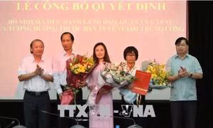 Công bố quyết định bổ nhiệm quản lý cấp vụ thuộc Ban Tuyên giáo Trung ương