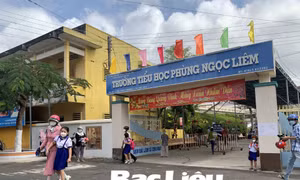 Học sinh bậc Mầm non và Tiểu học của Bạc Liêu dừng học trực tiếp từ ngày 7/3