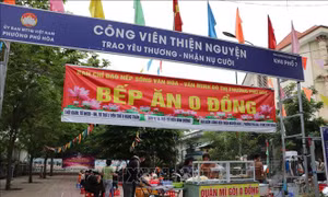 Những bữa ăn '0 đồng' gắn kết tình nhân ái