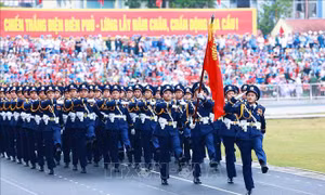 Hào hùng lễ diễu binh, diễu hành kỷ niệm 70 năm Chiến thắng Điện Biên Phủ
