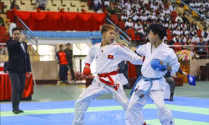 Giải vô địch quốc gia Karate khu vực miền Bắc quy tụ nhiều gương mặt xuất sắc