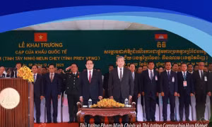 Một số thông tin về cặp cửa khẩu quốc tế Tân Nam - Meun Chey