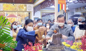 Lễ hội đón Tết cổ truyền Lào, Thái Lan, Campuchia, Myanma tại TP Hồ Chí Minh
