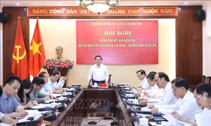 Đoàn Kiểm tra của Ban Bí thư làm việc với Ban cán sự đảng Bộ Lao động - Thương binh và Xã hội