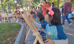 Khởi động 'Cuộc thi và triển lãm tranh thiếu nhi toàn quốc năm 2023'