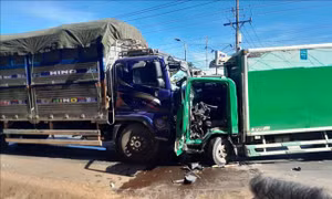 Tai nạn xe ô tô liên hoàn ở Bình Phước làm ba người thương vong