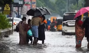 Ấn Độ: Mưa lớn làm tê liệt nhiều vùng tại bang Tamil Nadu