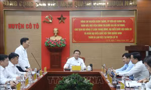 Ủy viên Bộ Chính trị Nguyễn Xuân Thắng: Cô Tô hướng đến du lịch sinh thái biển chất lượng
