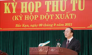 Phê chuẩn Chủ tịch UBND tỉnh Bắc Kạn nhiệm kỳ 2021-2026