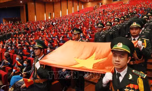 Tự hào người lính quân hàm xanh trên mảnh đất cội nguồn cách mạng
