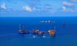 Sản lượng khai thác dầu khí vượt kế hoạch 9 tháng
