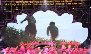Khai mạc Festival Khèn Mông Hà Giang và Lễ hội ẩm thực 3 miền Bắc - Trung - Nam