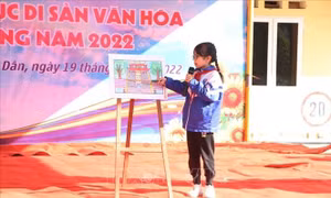 Hải Dương: Hơn 3.000 học sinh được tiếp cận chương trình giáo dục di sản văn hóa