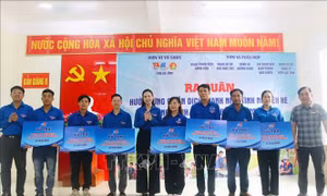 Thanh niên tình nguyện triển khai nhiều chương trình hỗ trợ các địa bàn khó khăn