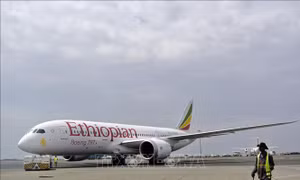 Máy bay Hãng hàng không Ethiopia hạ cánh khẩn cấp tại Dakar