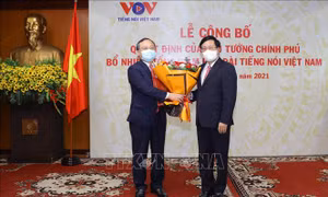 Công bố Quyết định bổ nhiệm ông Đỗ Tiến Sỹ giữ chức Tổng Giám đốc Đài Tiếng nói Việt Nam