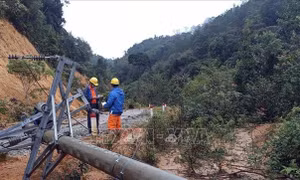 Kon Tum khắc phục hậu quả cơn bão số 9 