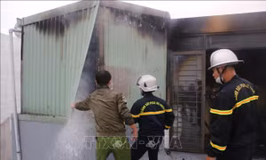 Dập tắt kịp thời vụ cháy tại nhà cao tầng giữa trung tâm thành phố Đà Nẵng